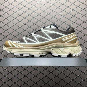 Salomon XT-6 RECUT Sneakers in Wren Kangaroo